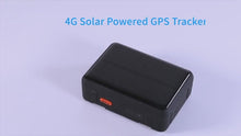 Load and play video in Gallery viewer, 4g solar gps tracker
