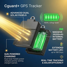 Carregar imagem no visualizador da galeria, Solar GPS Tracker with Virtual Fence
